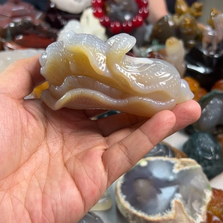 玛瑙/玉髓吊坠(不含链)未镶嵌