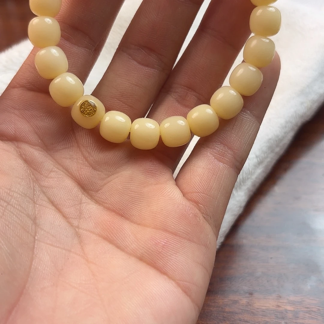 油***叔骆驼牙手串/手链骆驼牙