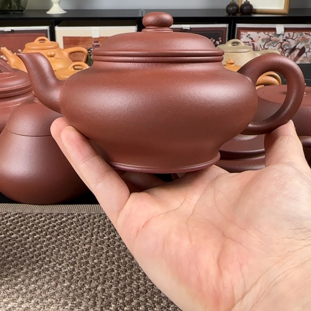 紫砂茶壶微瑕扁樱