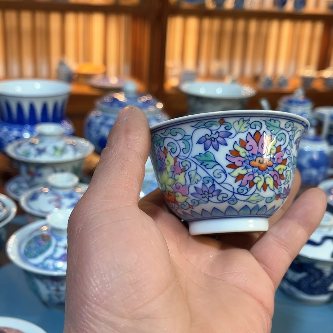 錡镇堂手工手绘杯
