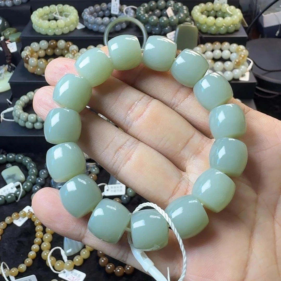 手链未镶嵌和田玉一物一证 NGTC国检 支持全国复检