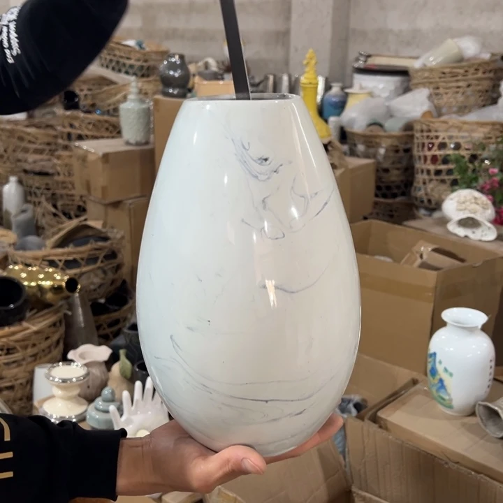 摆件高29口9公分微瑕捡漏晕染