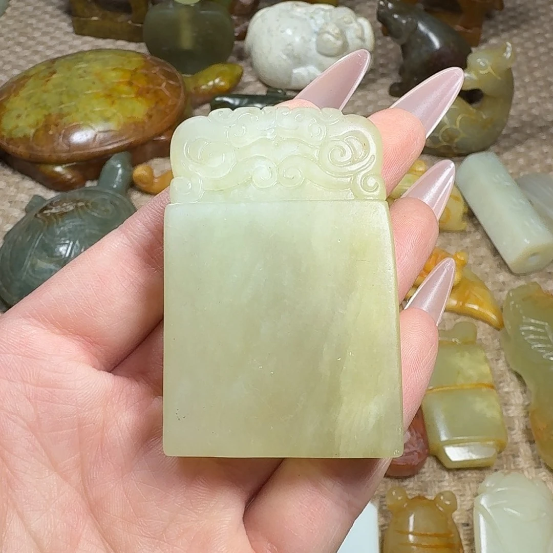 白玉菩提吊坠挂件