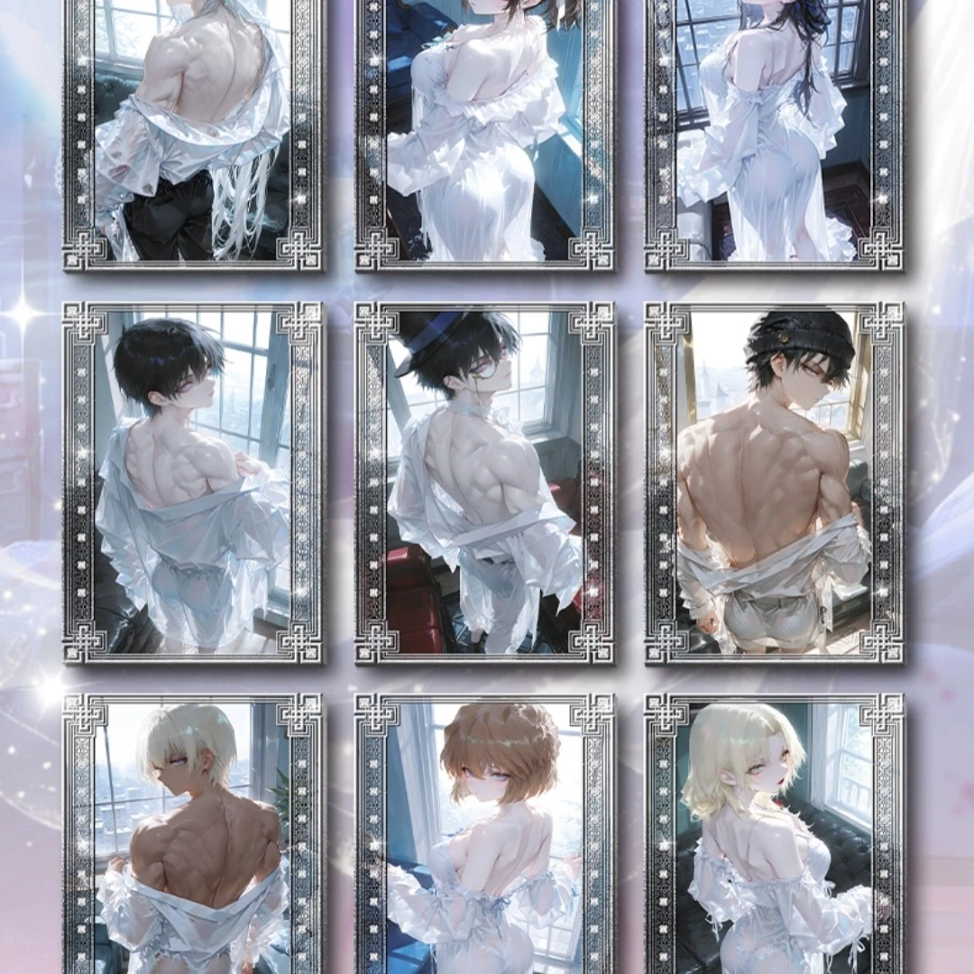 【扫雷】织然文创柯南金属卡牌盲盒 潮玩盲盒（国卡二创）