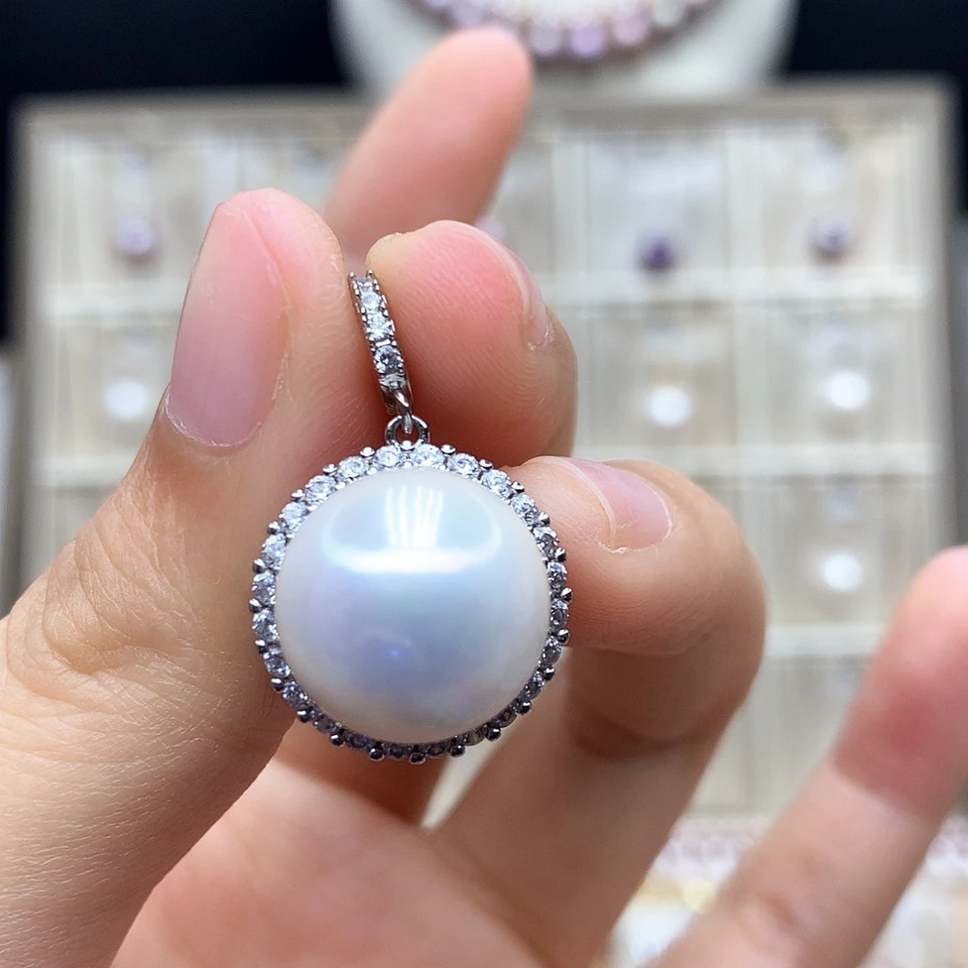 淡水珍珠颈饰合金