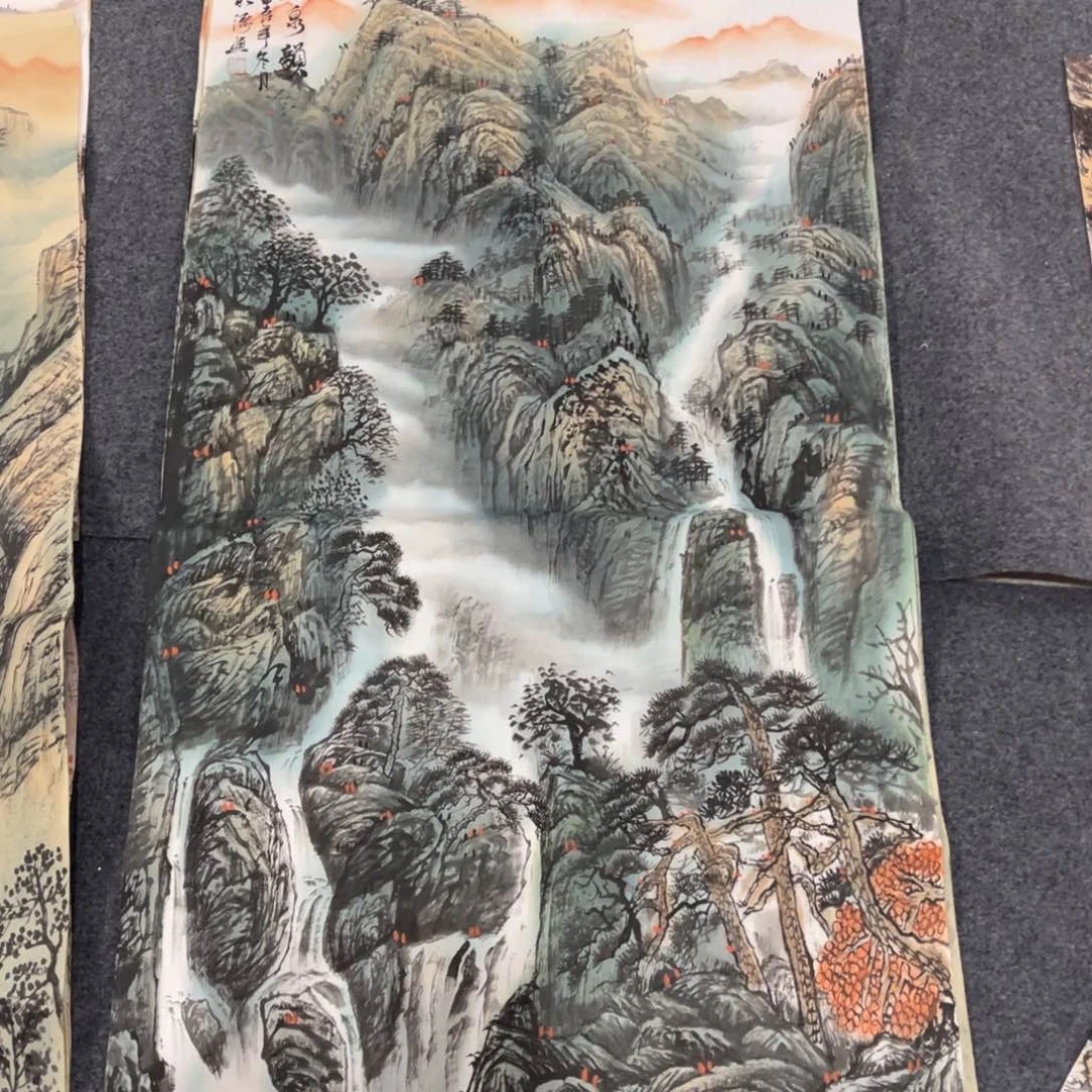 国画处理作品看好再拍哦