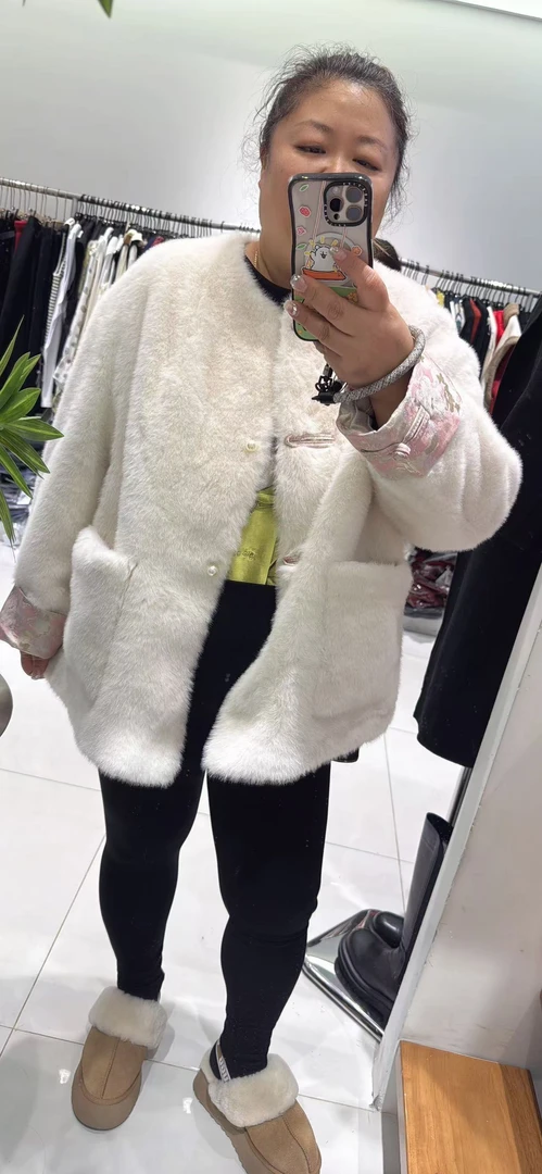 SSX8926国风毛毛外套