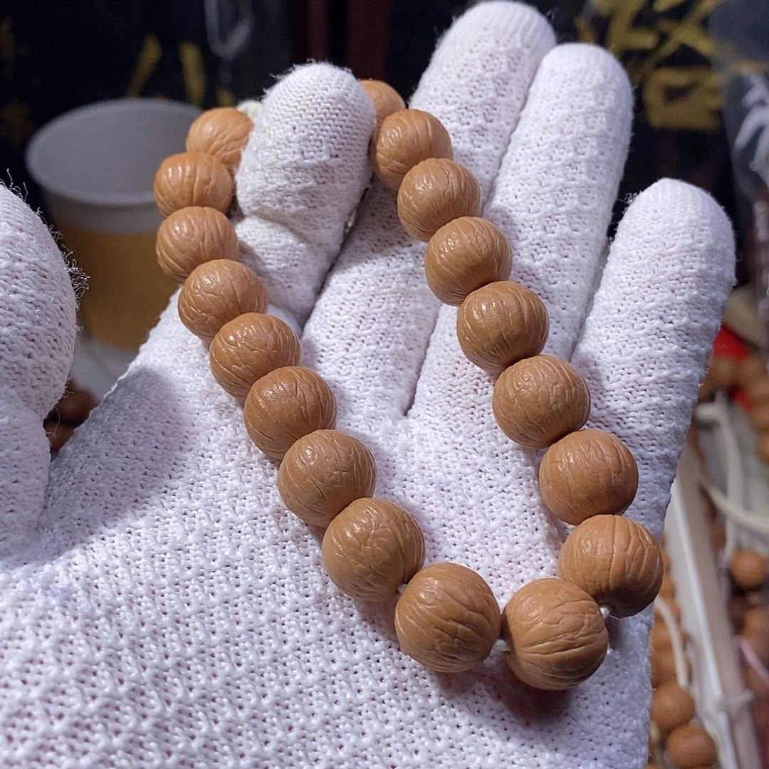 手串猴头核桃你***啊聚宝盆13mm 笋