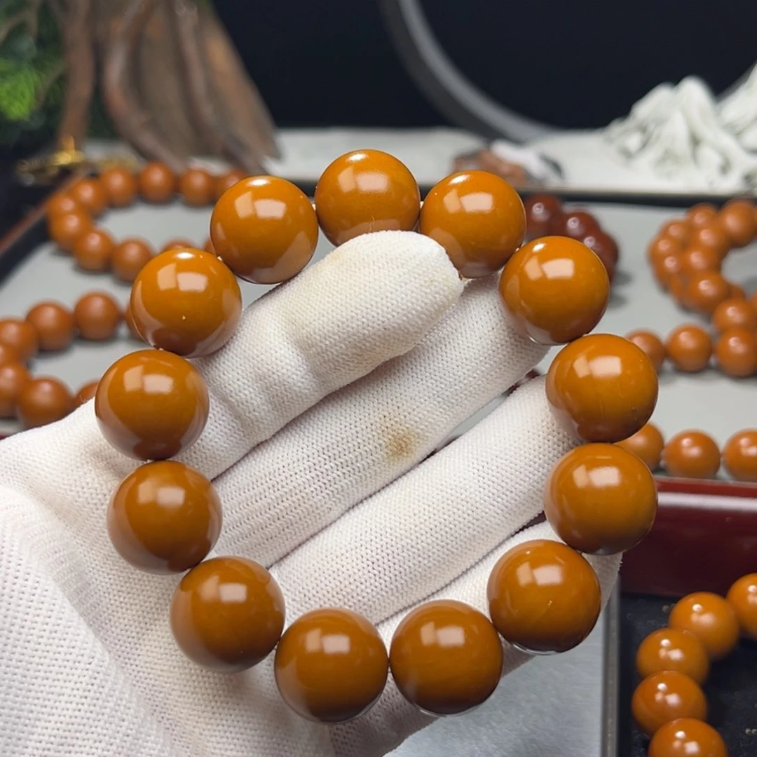 橄榄核手串溜*1.71+树王精品铁核 小孔