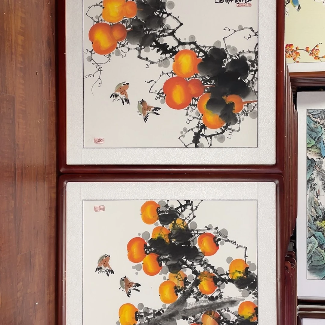 国画带框尺寸63*63厘米