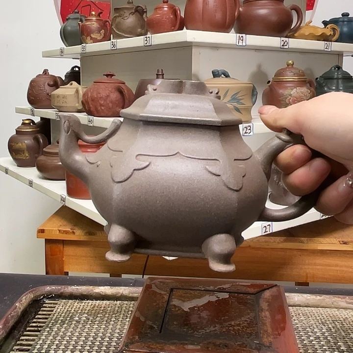紫砂茶壶孤**鹰全手工制作
