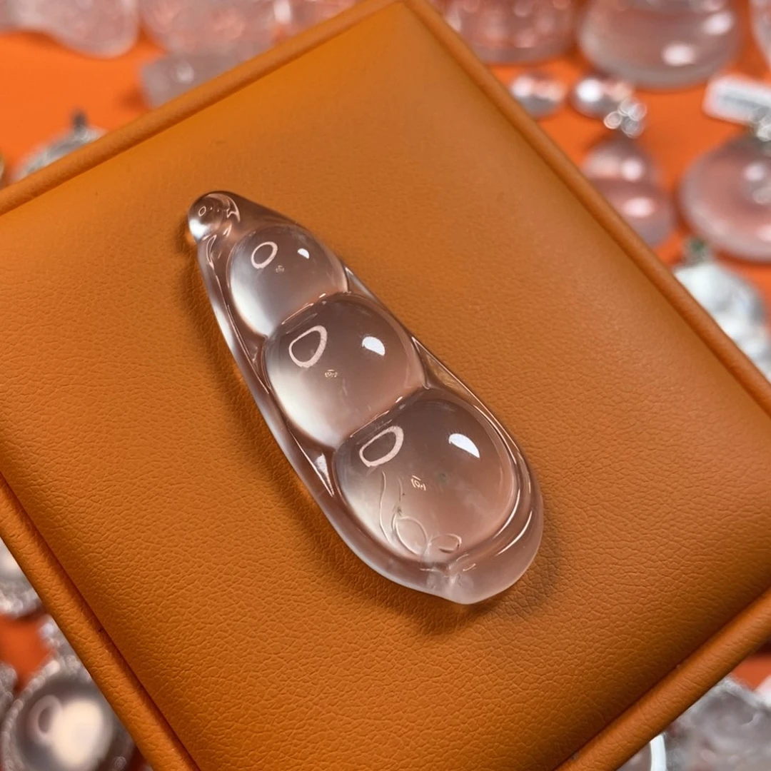 石英质玉大豆未镶嵌