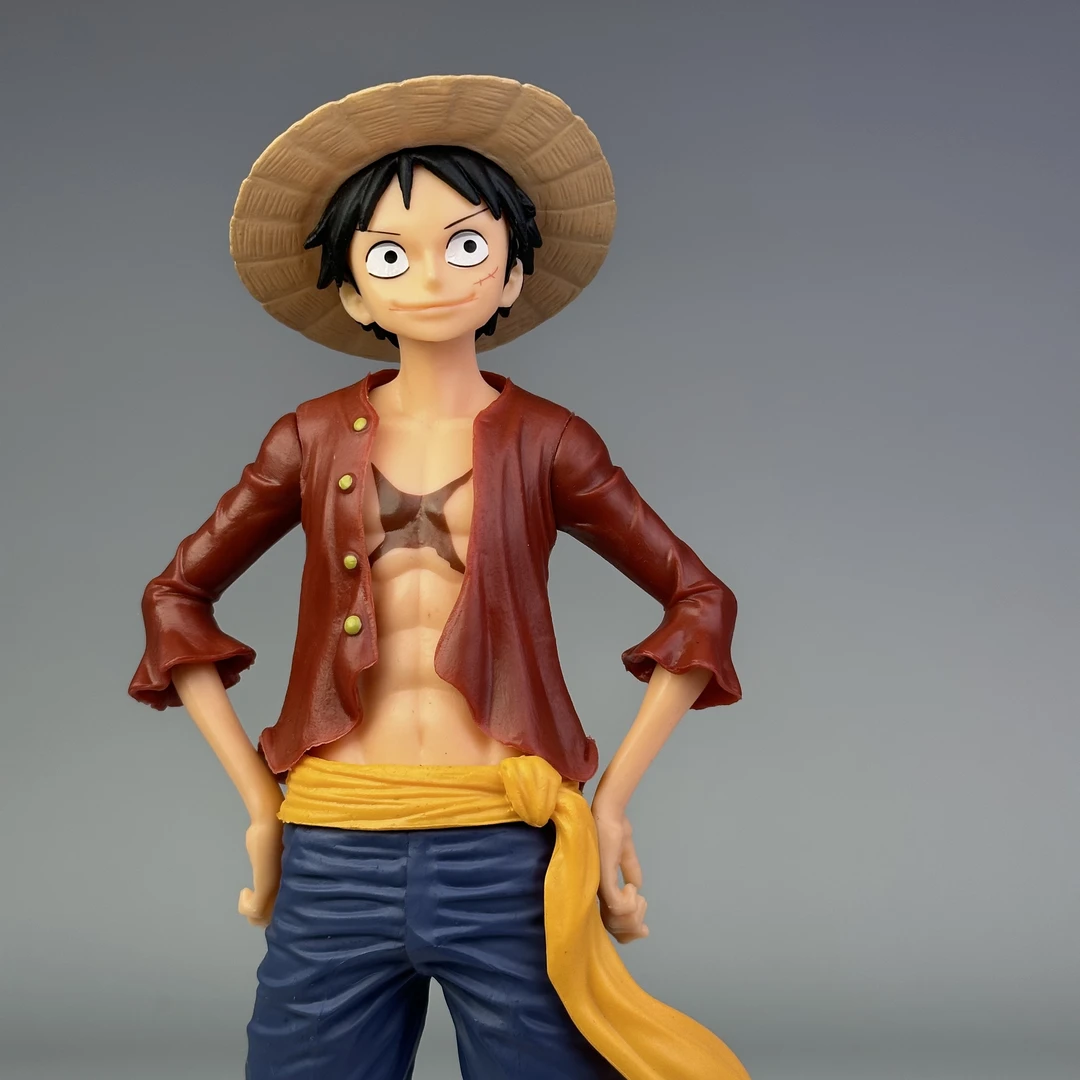 【PZ潮玩】路飞 优质版彩盒现货手办模型潮玩车载摆件雕像