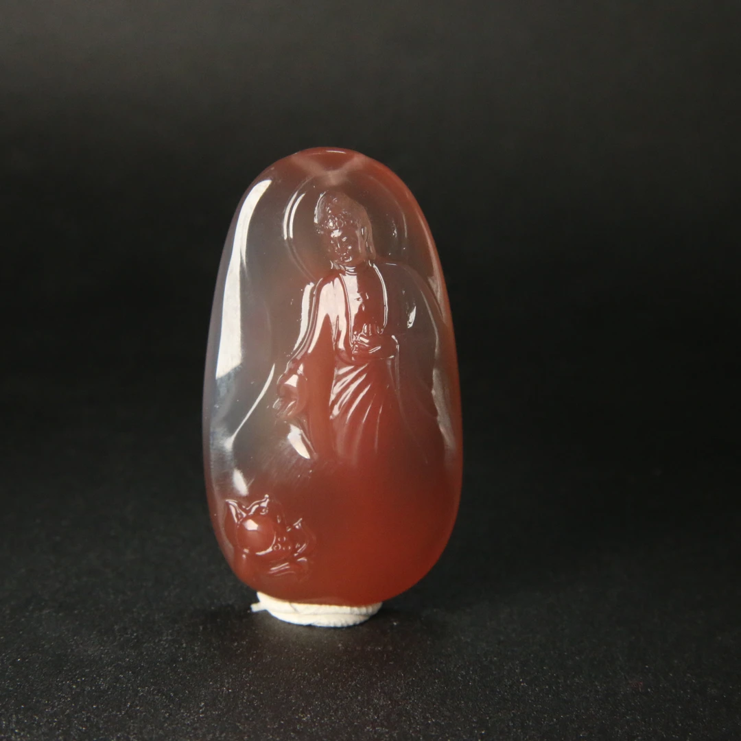 【表哥专属】原矿保山大黑洞矿料雕刻件1813-239