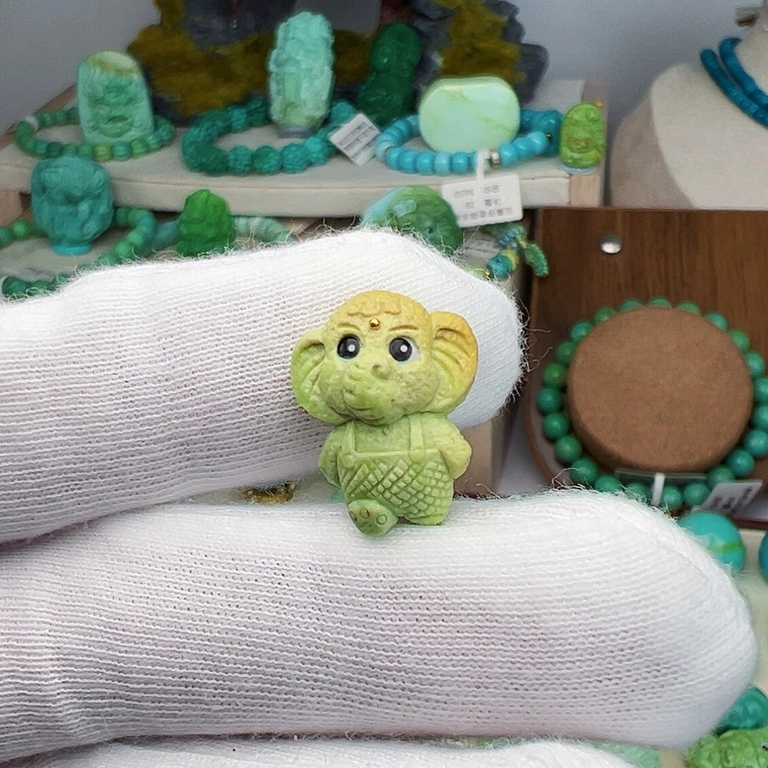 绿松石未镶嵌主播夏