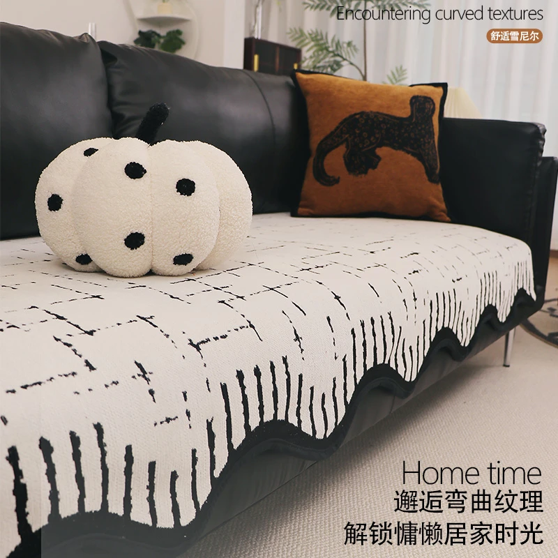 LangSha/浪莎不规则异形沙发垫四季通用2025新款一片式坐垫高级感