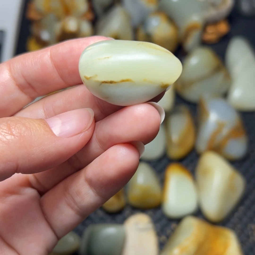 和田玉未镶嵌挂件78