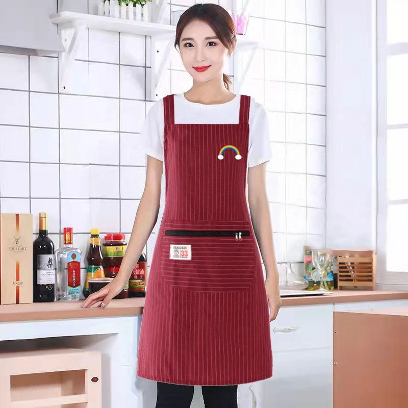 时尚围裙家用套袖厨房做饭洋气双肩可防污耐脏护衣围大码洋气围裙