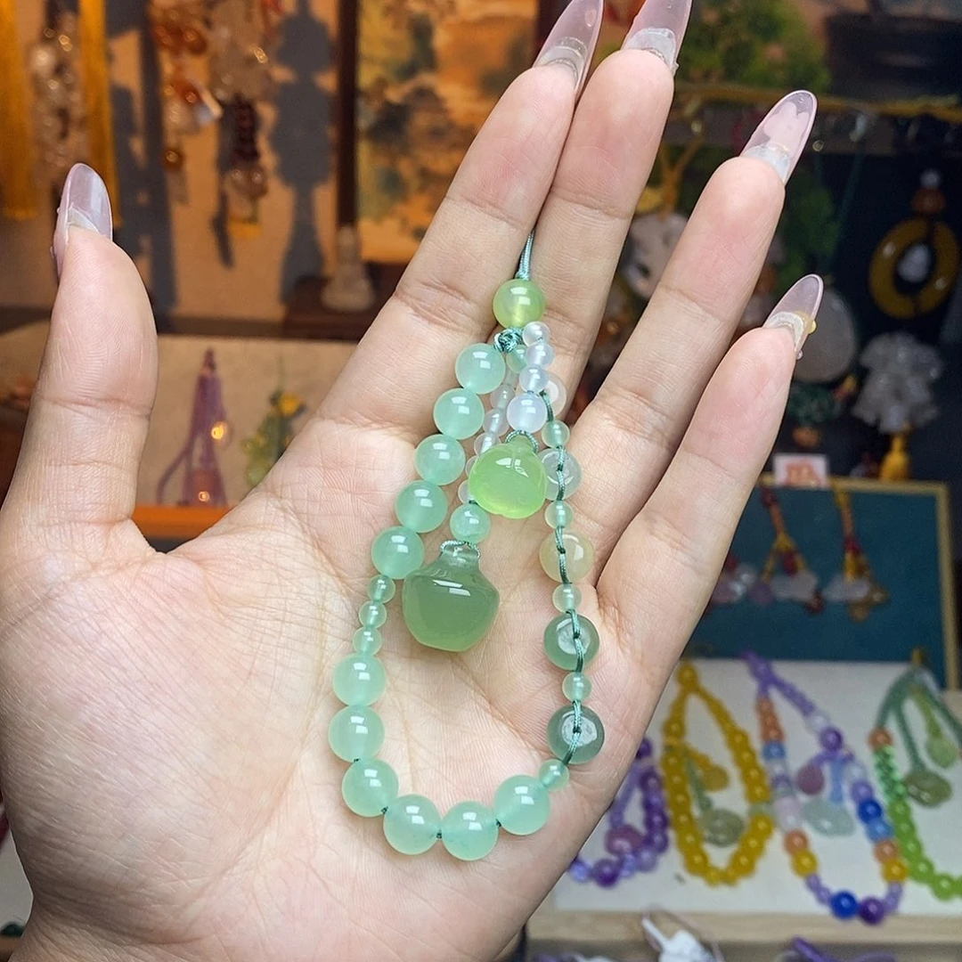 玛瑙/玉髓车挂未镶嵌挂件