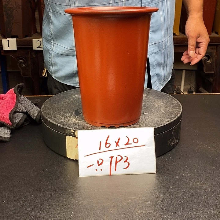 紫砂花盆货号一只TP3