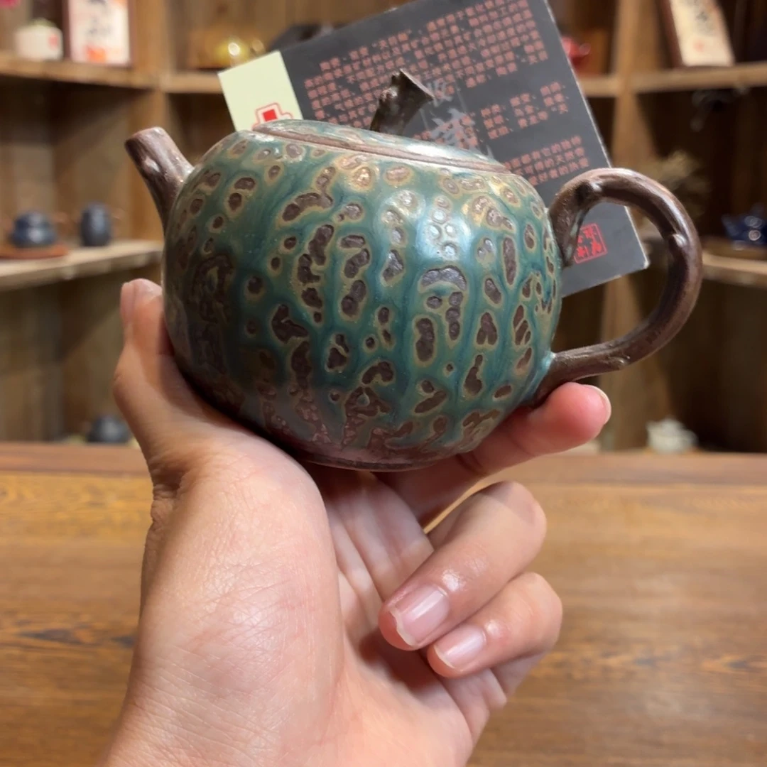 柴烧老岩泥茶器皿