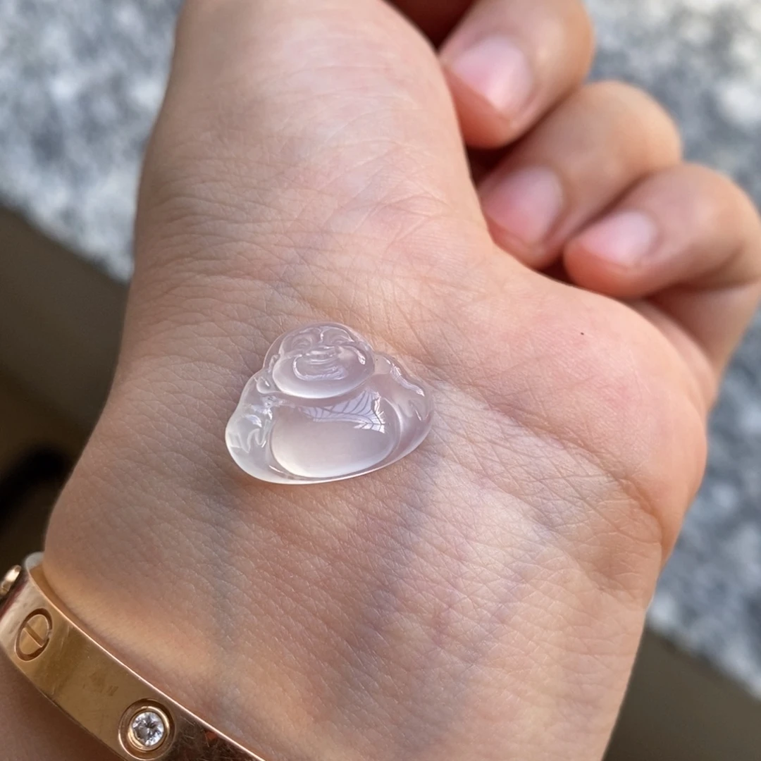 颈饰未镶嵌翡翠佛公