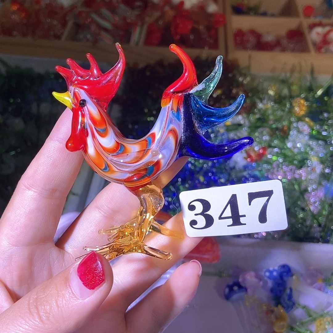 琉璃手工艺品347公鸡