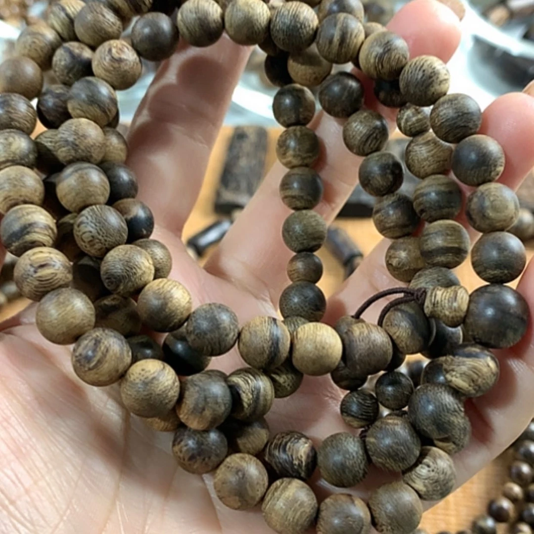 【闪购商品】沉香手串达拉干沉香0.9，37.3克多圈99沉