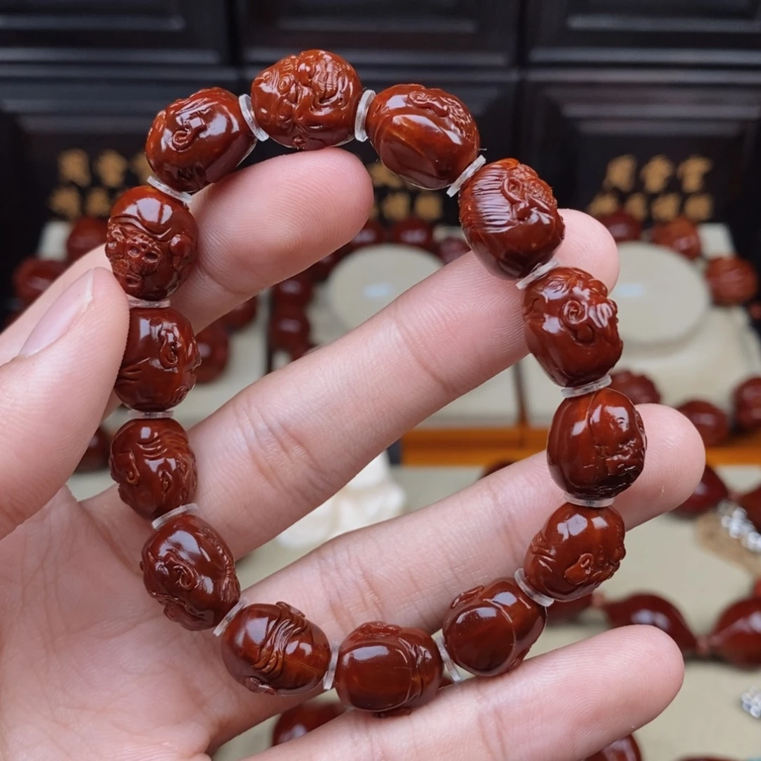 树***玩橄榄核手串/手链恶僧