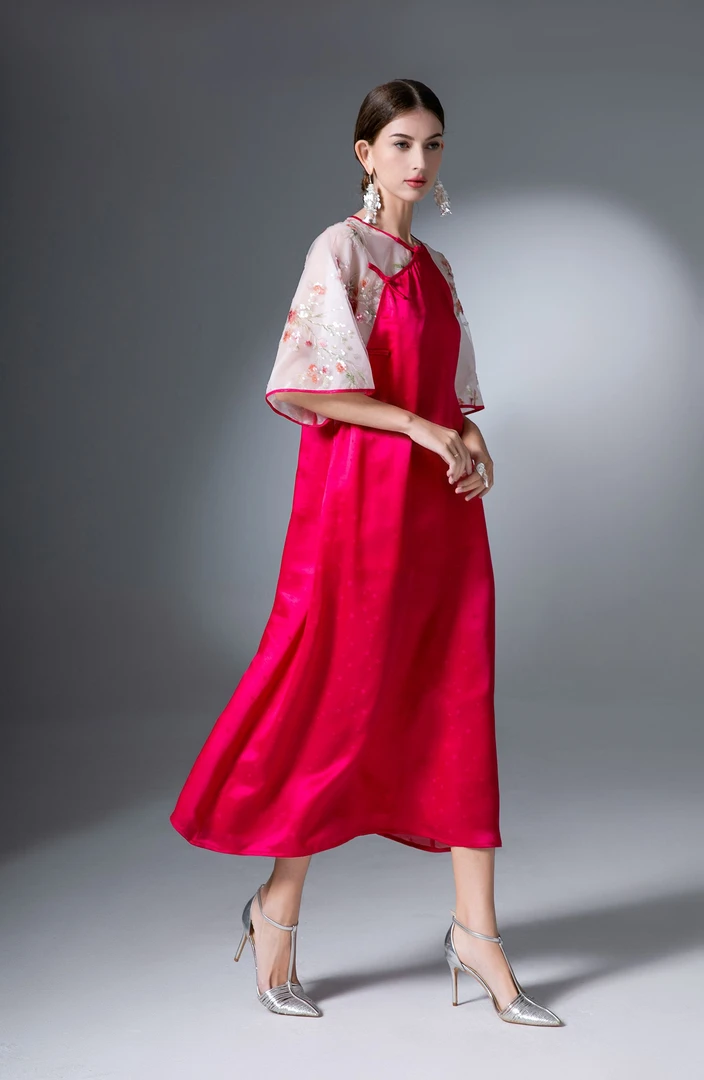 Fanny Darnat/芬妮丹娜特309-599气质时尚优雅设计师女装中式2