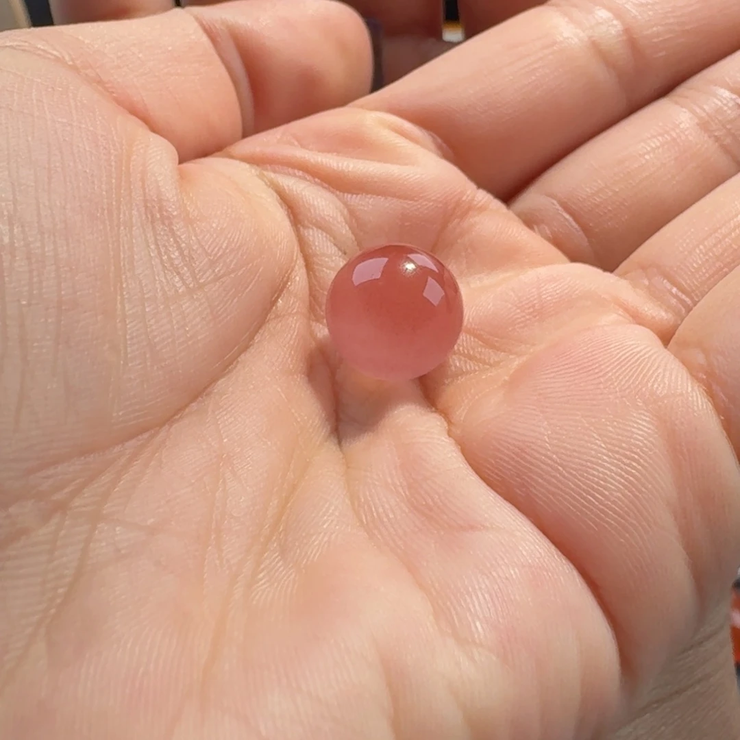 南红玛瑙未镶嵌圆珠11.8