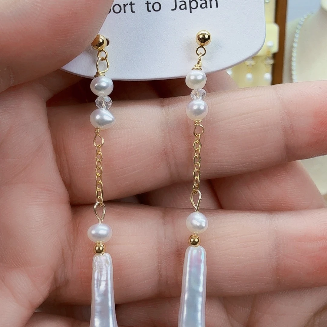 耳饰淡水珍珠未镶嵌