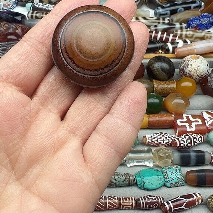 玛瑙/玉髓合金颈饰