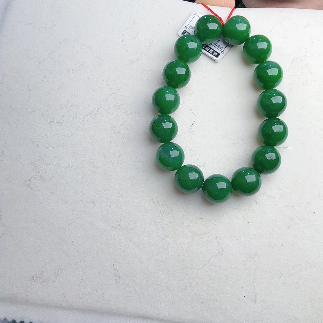 和田玉（碧玉）手链未镶嵌！*！