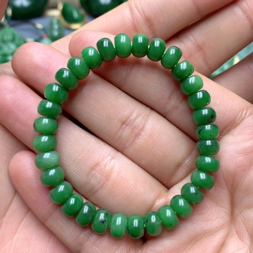 【闪购商品】和田玉（碧玉）手链未镶嵌