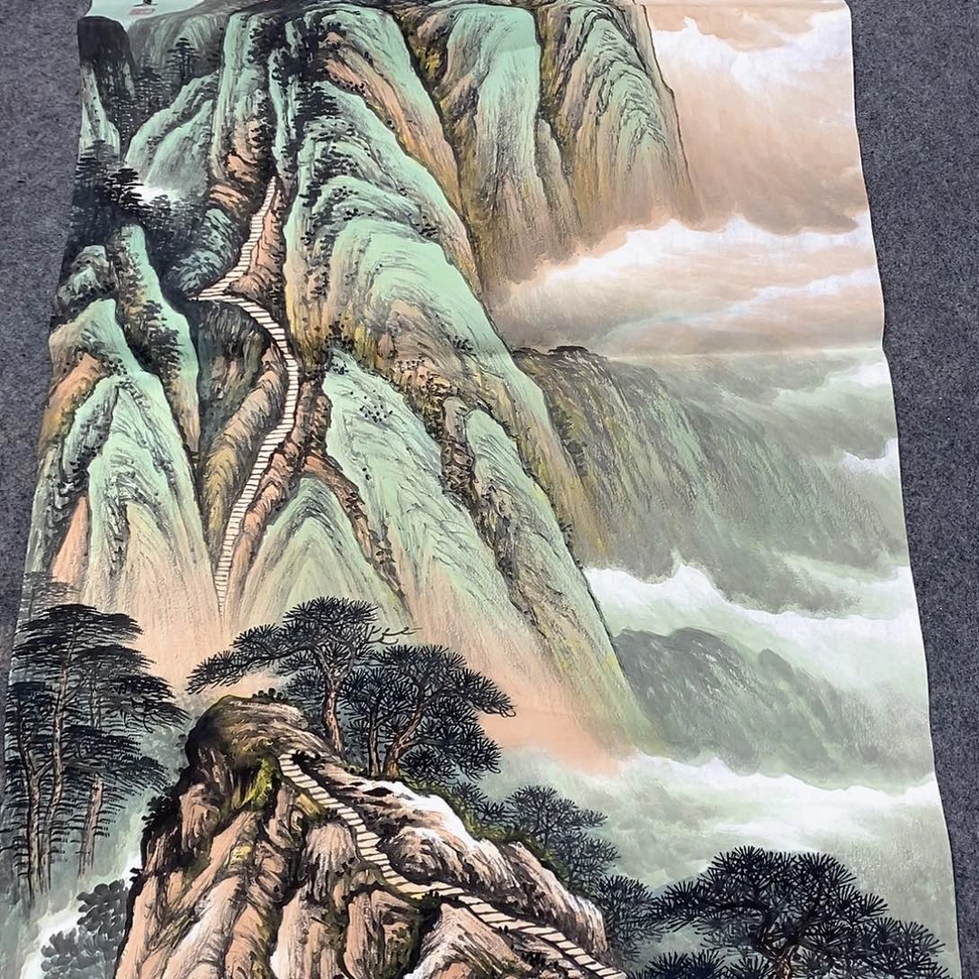 国画国画手绘作品