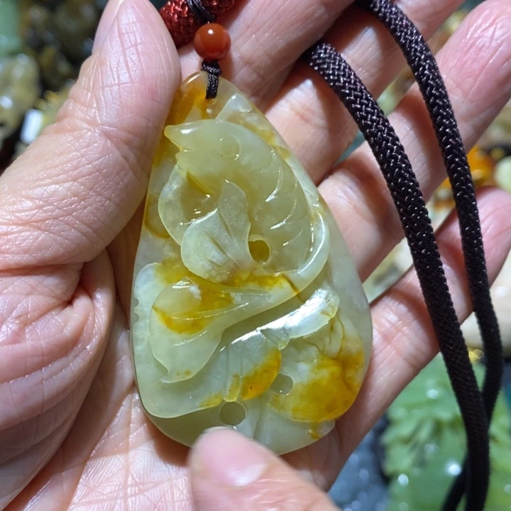 岫玉岫玉吊坠未镶嵌