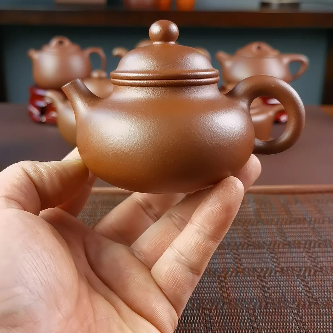 紫砂茶壶底槽清容天180CC