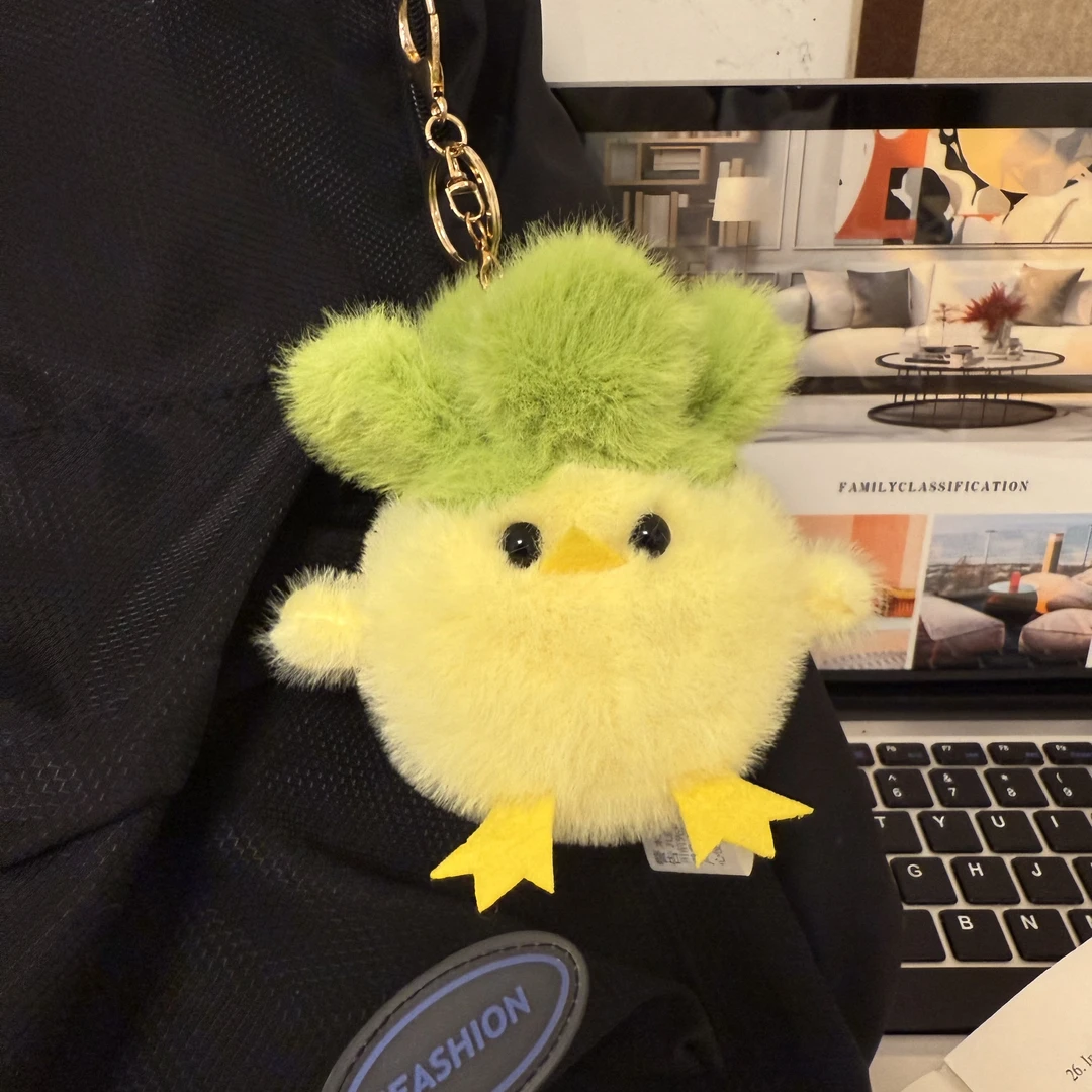 【曲奇】樱花粉色限定款和平鸟毛绒蒜鸟挂件