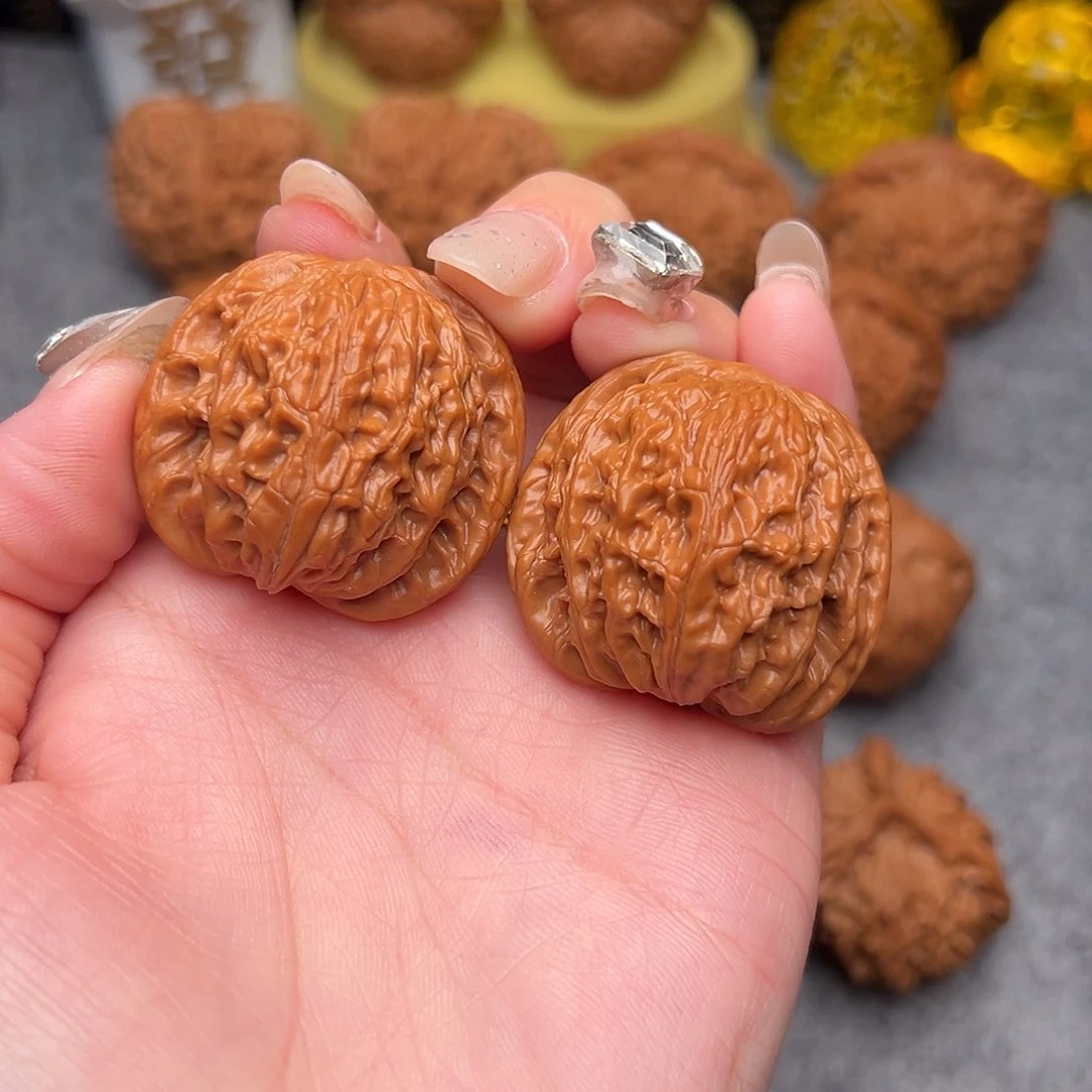 把件文玩核桃毕业精品精配山地磨37全品正磨