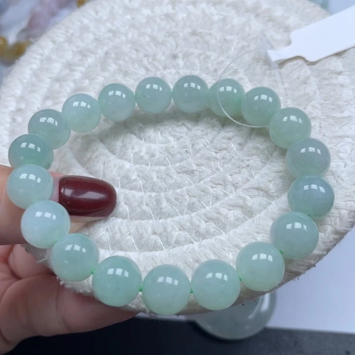 翡翠未镶嵌手链天然A货缅甸翡翠10