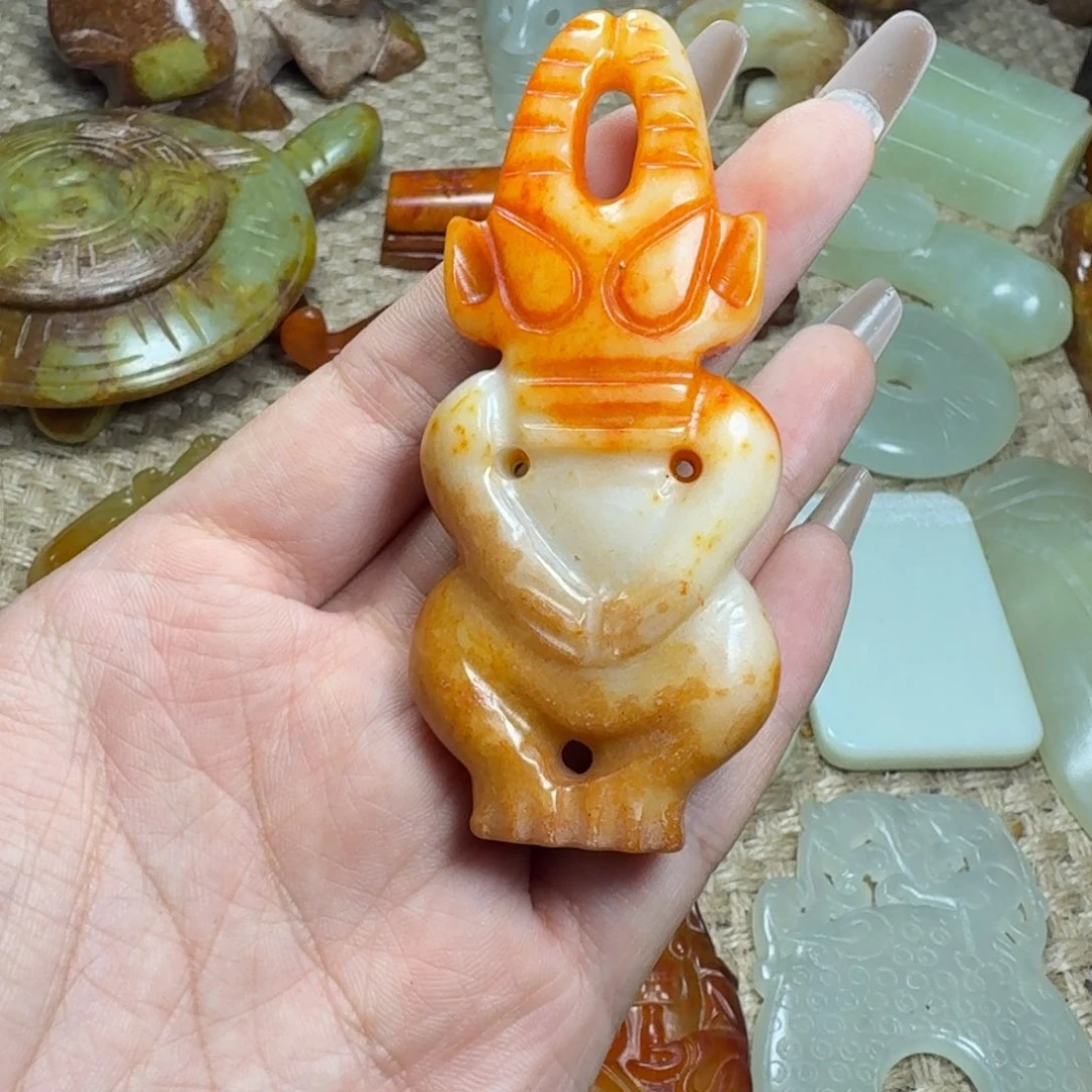 白玉菩提吊坠挂件