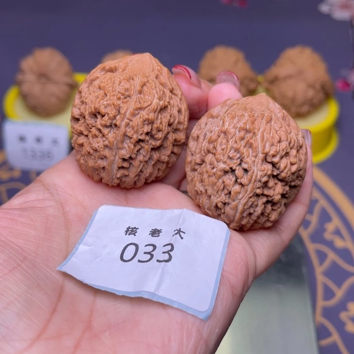 把件文玩核桃大蒜头37.033 44克