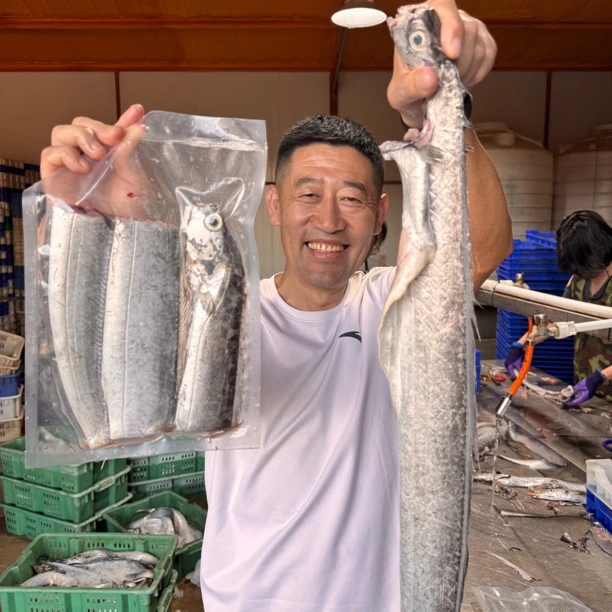 【顺丰、京东】威海本地 野生海捕 小眼油带鱼（去嘴去鳃去内脏）3/4斤