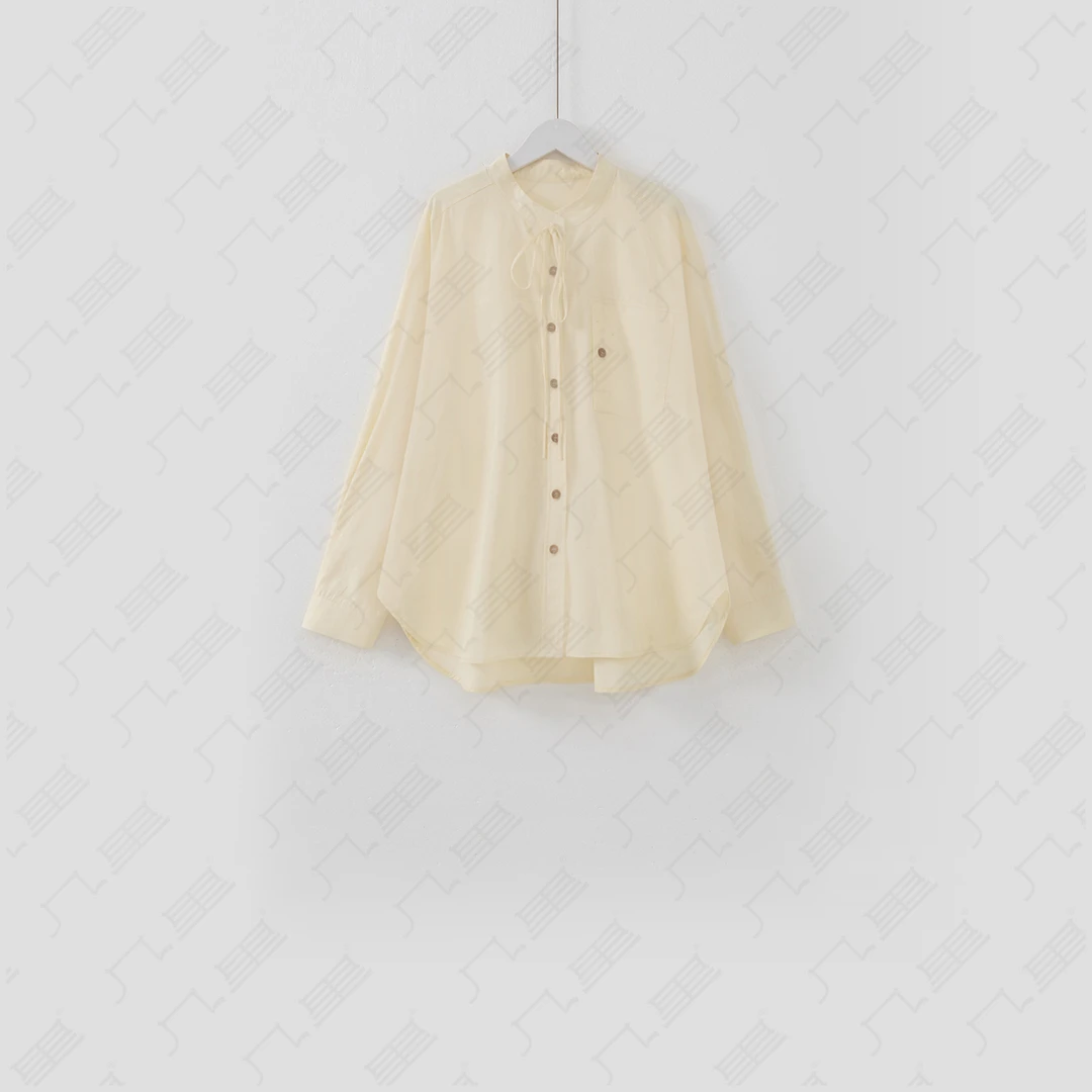 几里与麻【超值通勤】休闲百搭简约衬衫 衣长72 胸围124 1122168