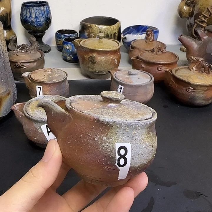 w***y备前烧作品备前烧作品8号