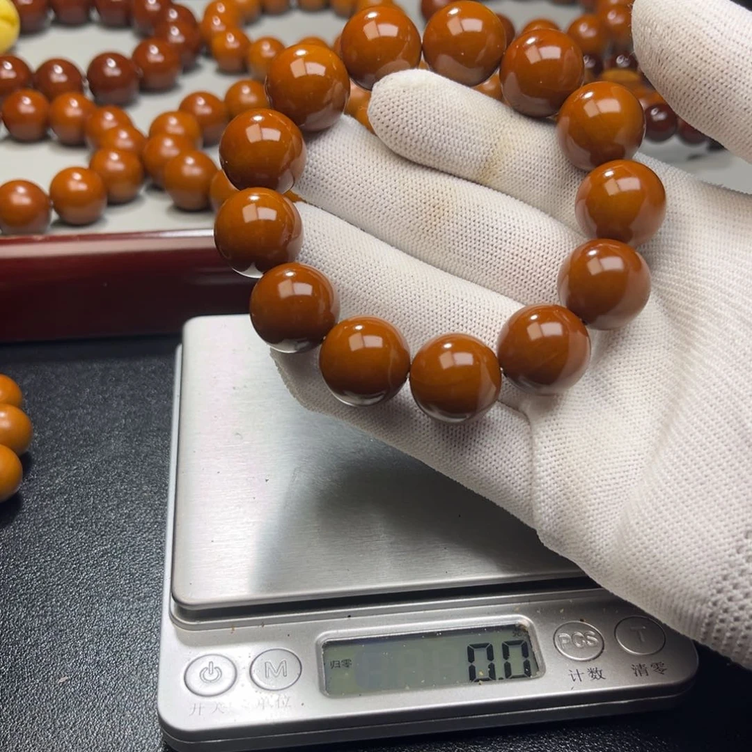 橄榄核手串亚*1.78全品有微泛油