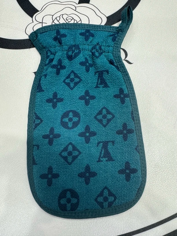 主播推荐时尚老花搓澡巾一个装（颜色随机）