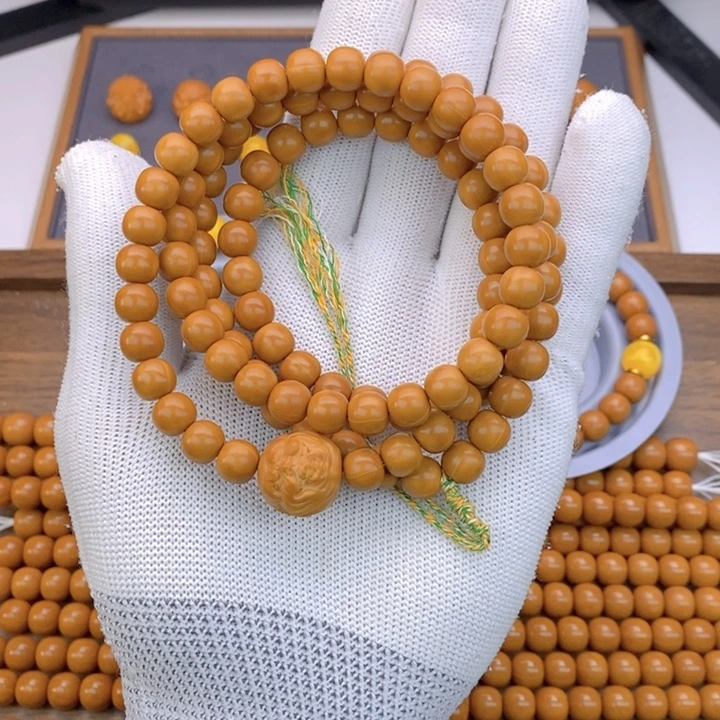 猴头核桃手串8➕108脖挂反油