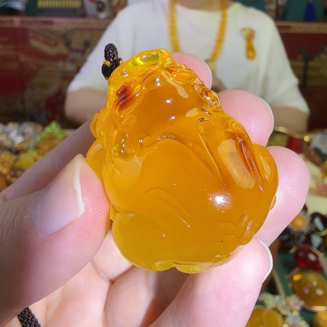 蜜蜡未镶嵌吊坠(赠链)首饰
